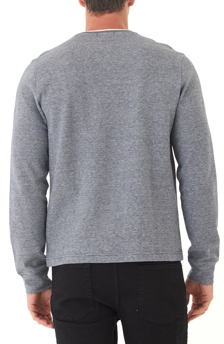 Threads 4 Thought The Charles Double Knit Henley, Alternate, color, Stargazer