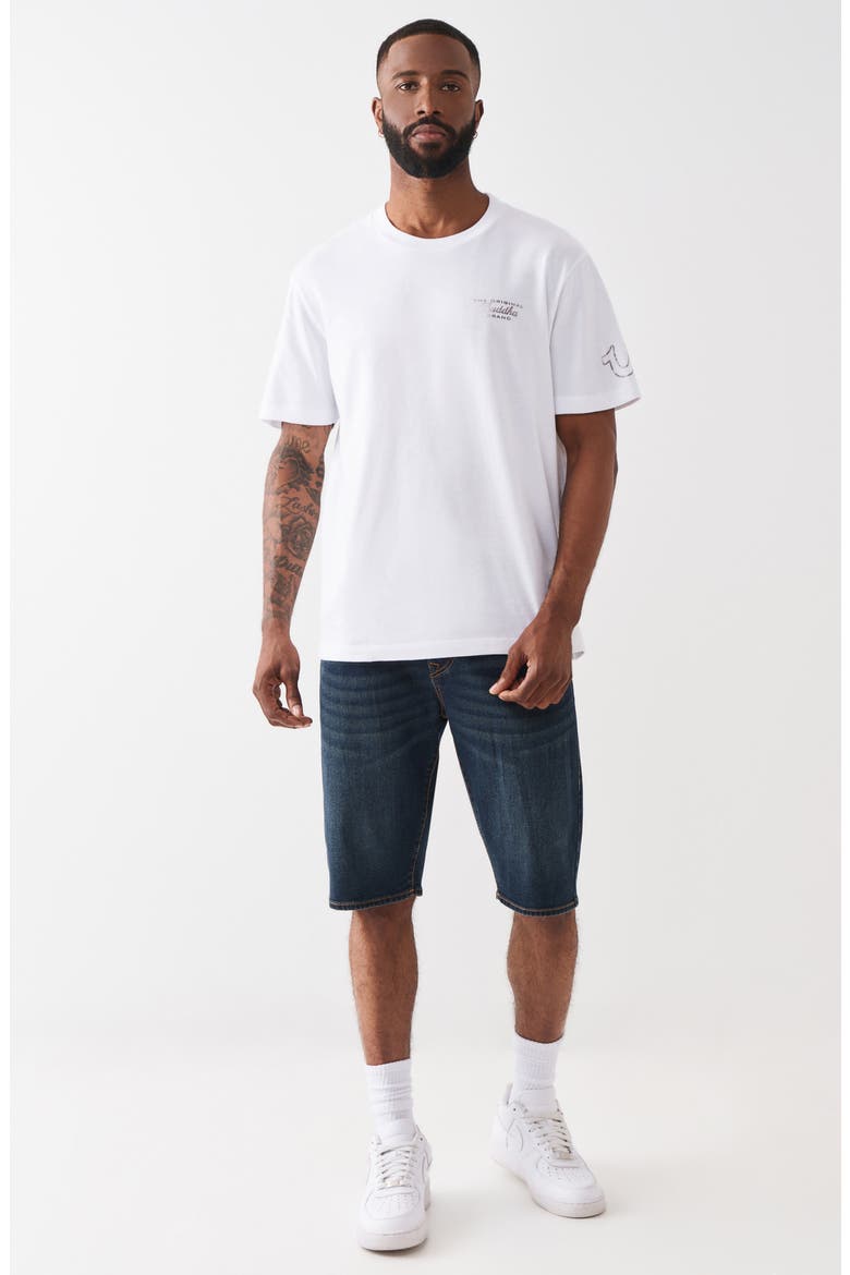 Envision Script Buddha Graphic T-Shirt, Alternate, color, OPTIC WHITE