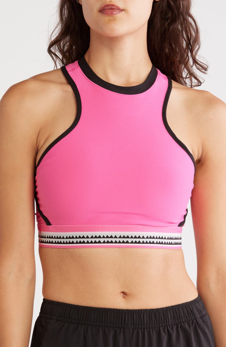 PUMA Lemlem Crop Tank, Main, color, Glowing Pink
