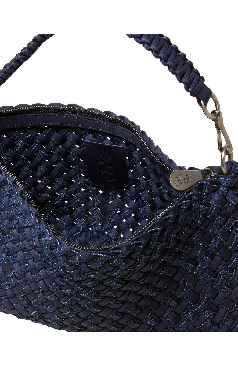 NAGHEDI Small Porto Half Moon Shoulder Bag, Alternate, color,