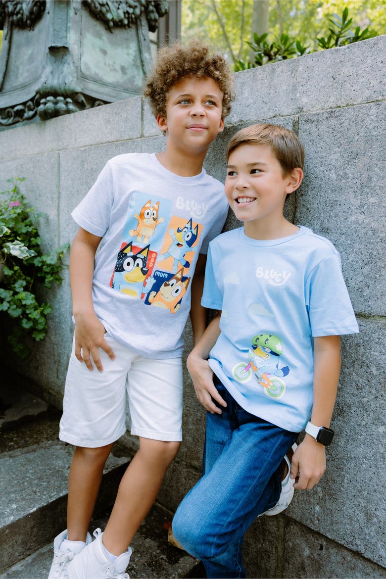 Short Sleeve T-Shirt 2-Pack, Alternate, color, Blue Heather Grey
