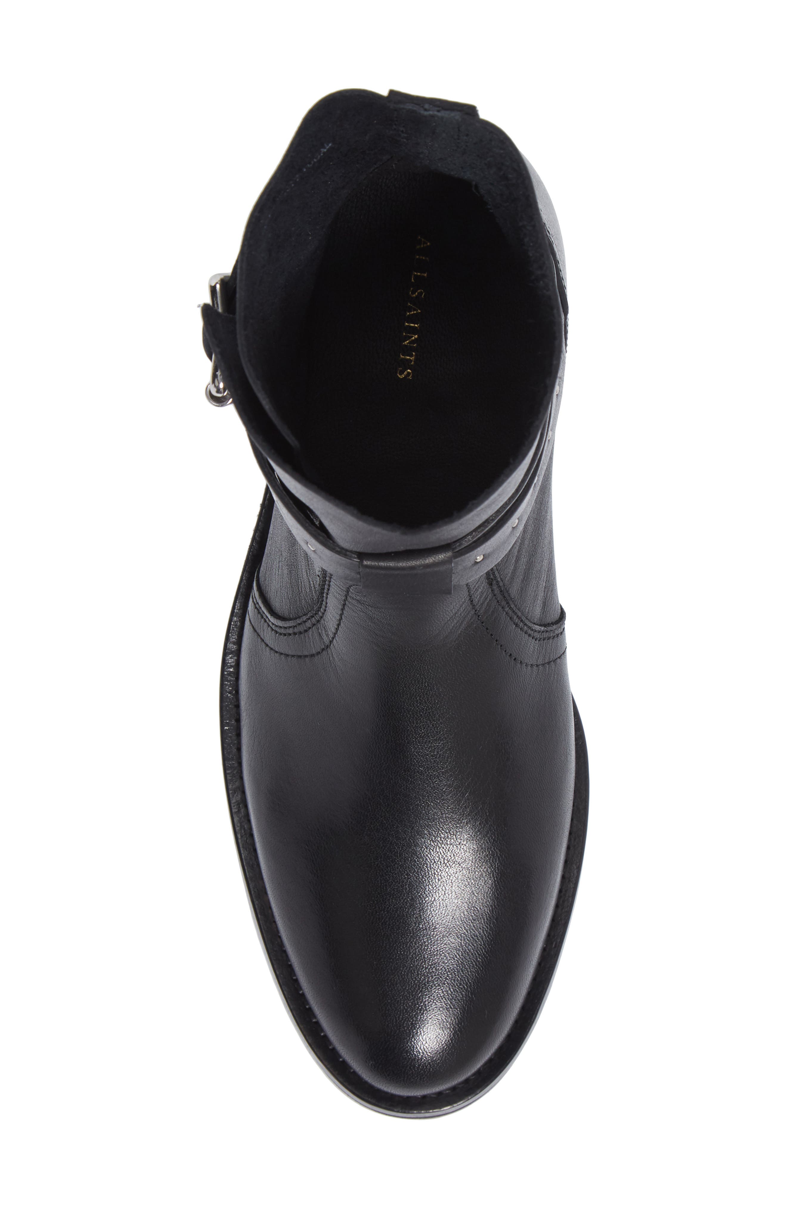 AllSaints Carla Buckle Boot, Alternate, color, 