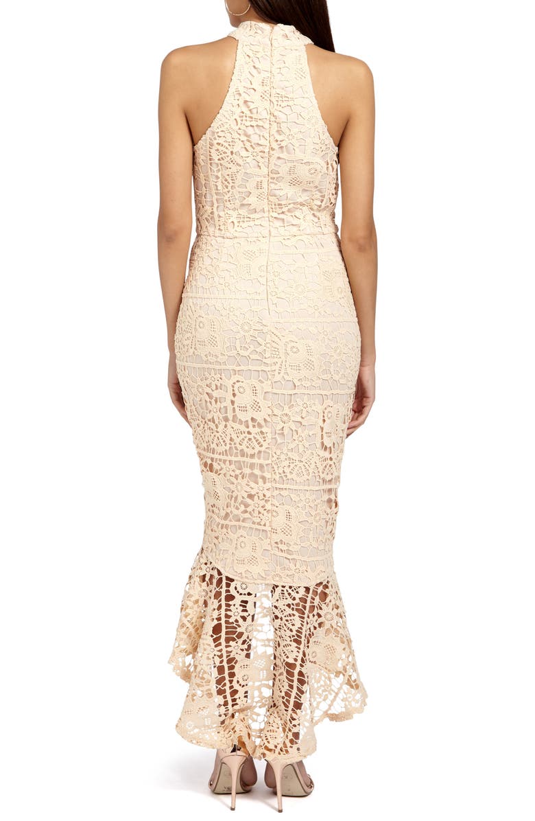 Missguided Lace Body-Con Dress, Alternate, color, 