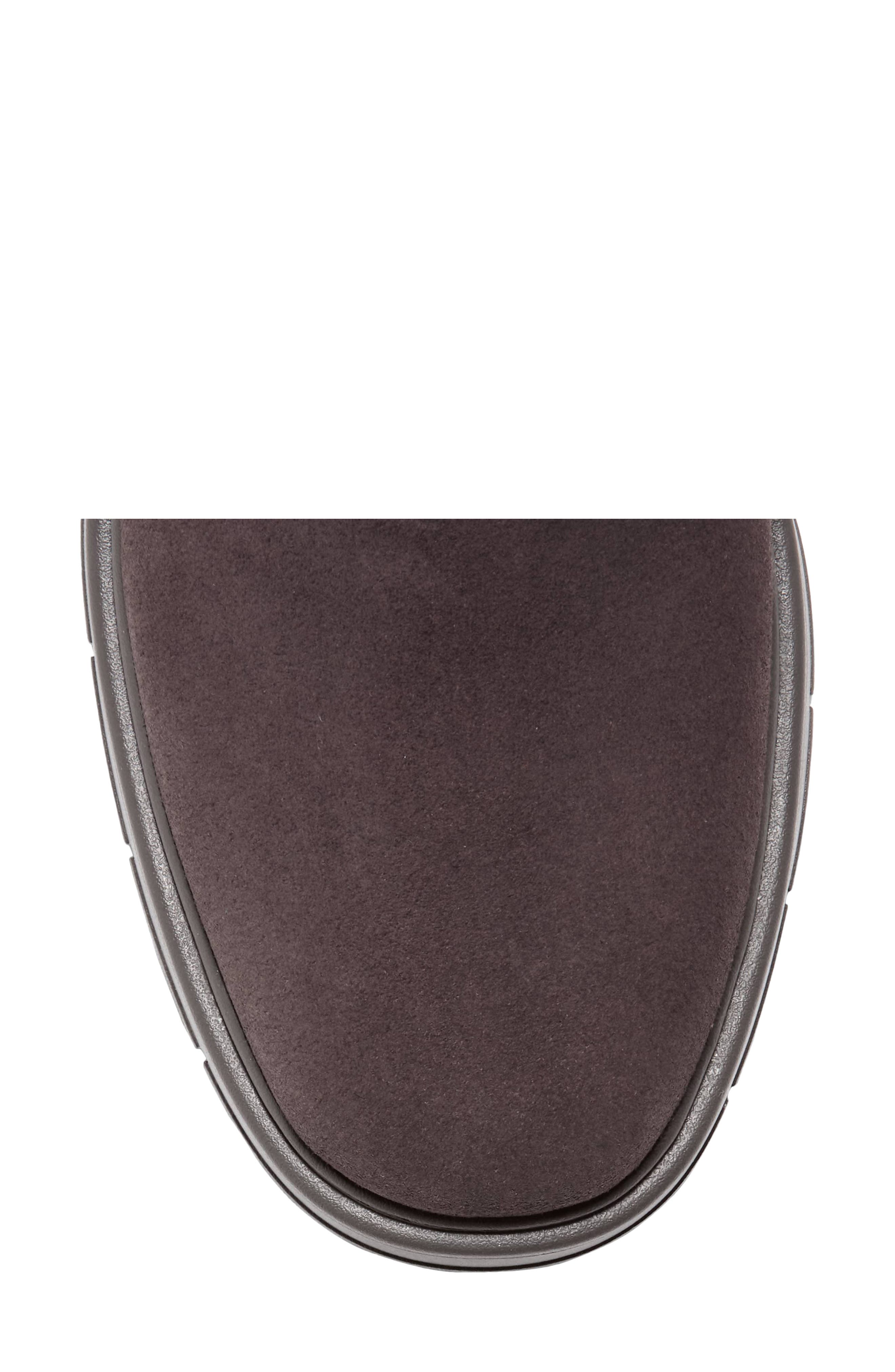 Grand Flex Fenella Waterproof Leather Knee High Boot, Alternate, color, DARK CHOCOLATE SUEDE WP