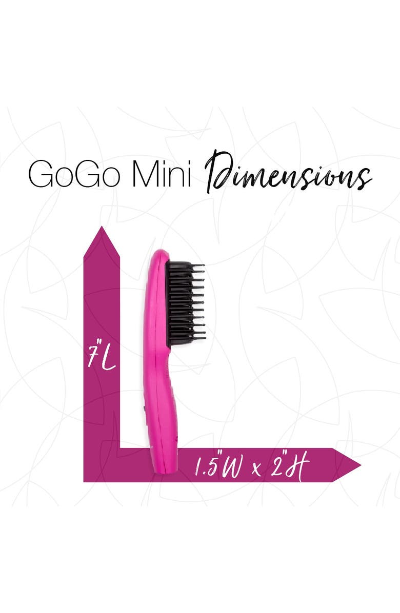 CALISTA GoGo Mini Detailer Brush, Alternate, color, Flamingo