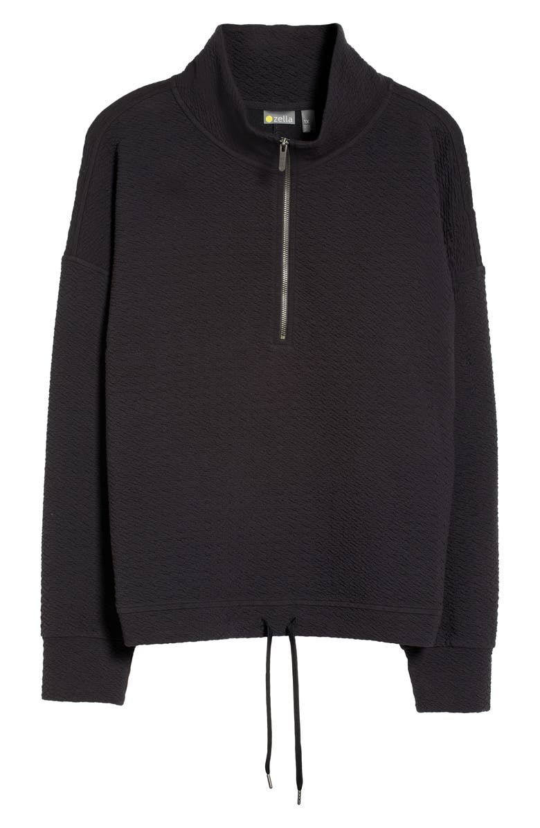 Zella Revive Half Zip Pullover Sweatshirt, Alternate, color,