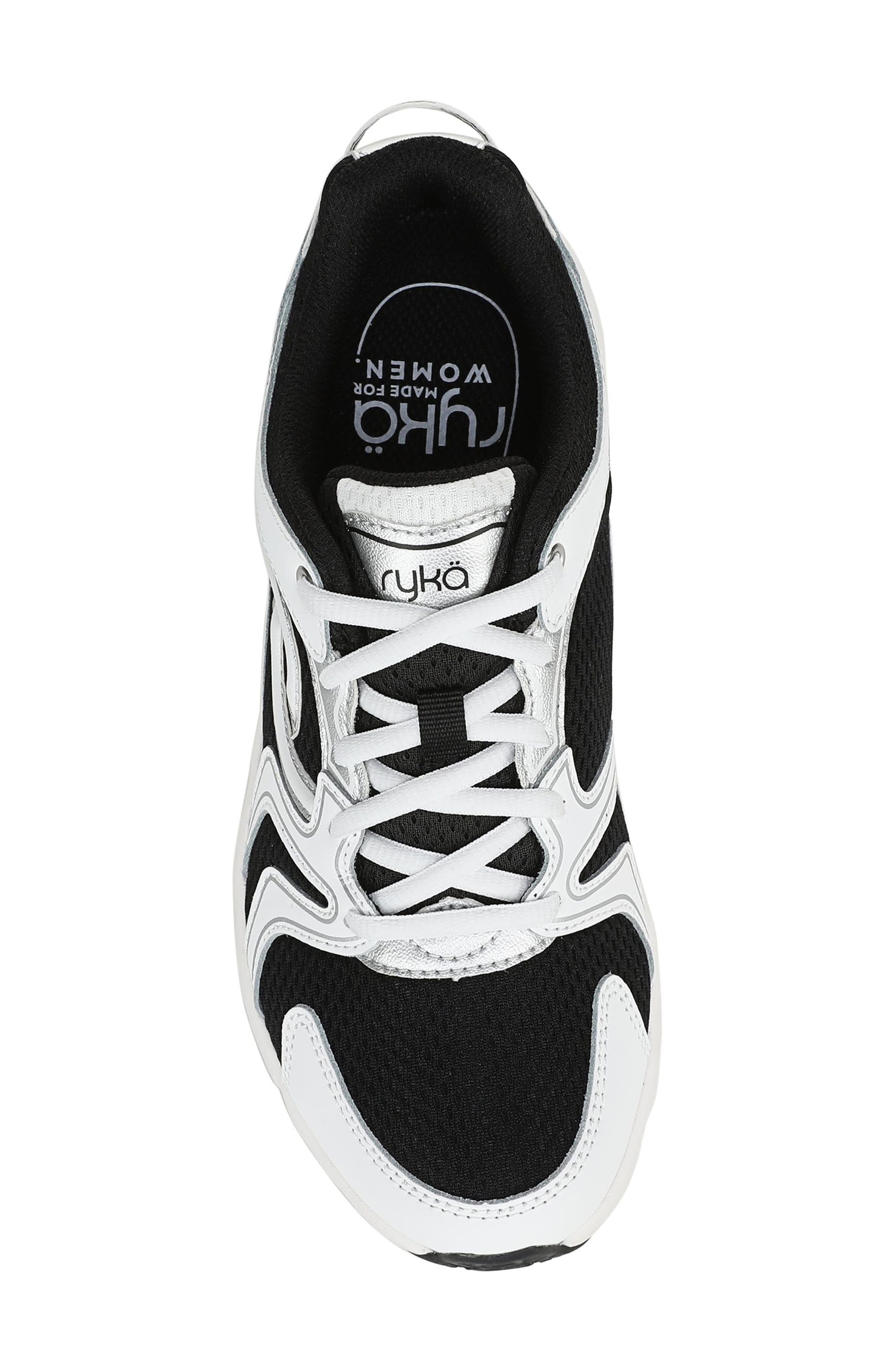 Rykä Streamline Low Profile Walking Sneaker, Alternate, color, Brilliant White