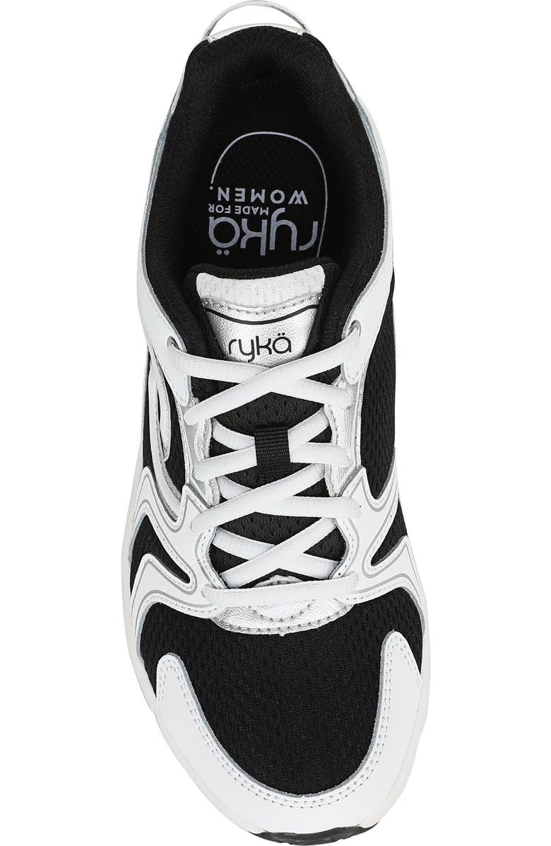 Rykä Streamline Low Profile Walking Sneaker, Alternate, color, Brilliant White