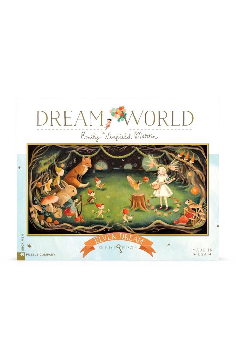 NEW YORK PUZZLE COMPANY Elven Dream 80 Piece Puzzle, Main, color, NO COLOR