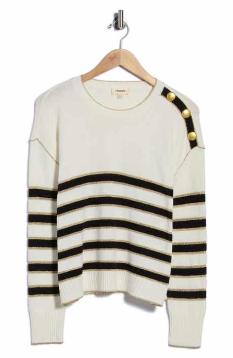 Bishop Striped Crewneck Sweater