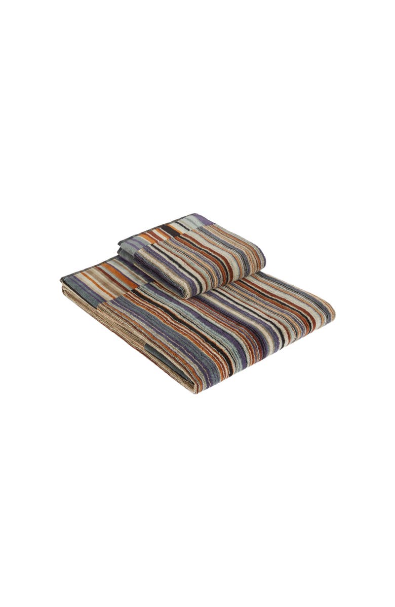 Missoni Home 2-piece Jazz Bath Towel Set In Striped Cotton Terry, Main, color, 