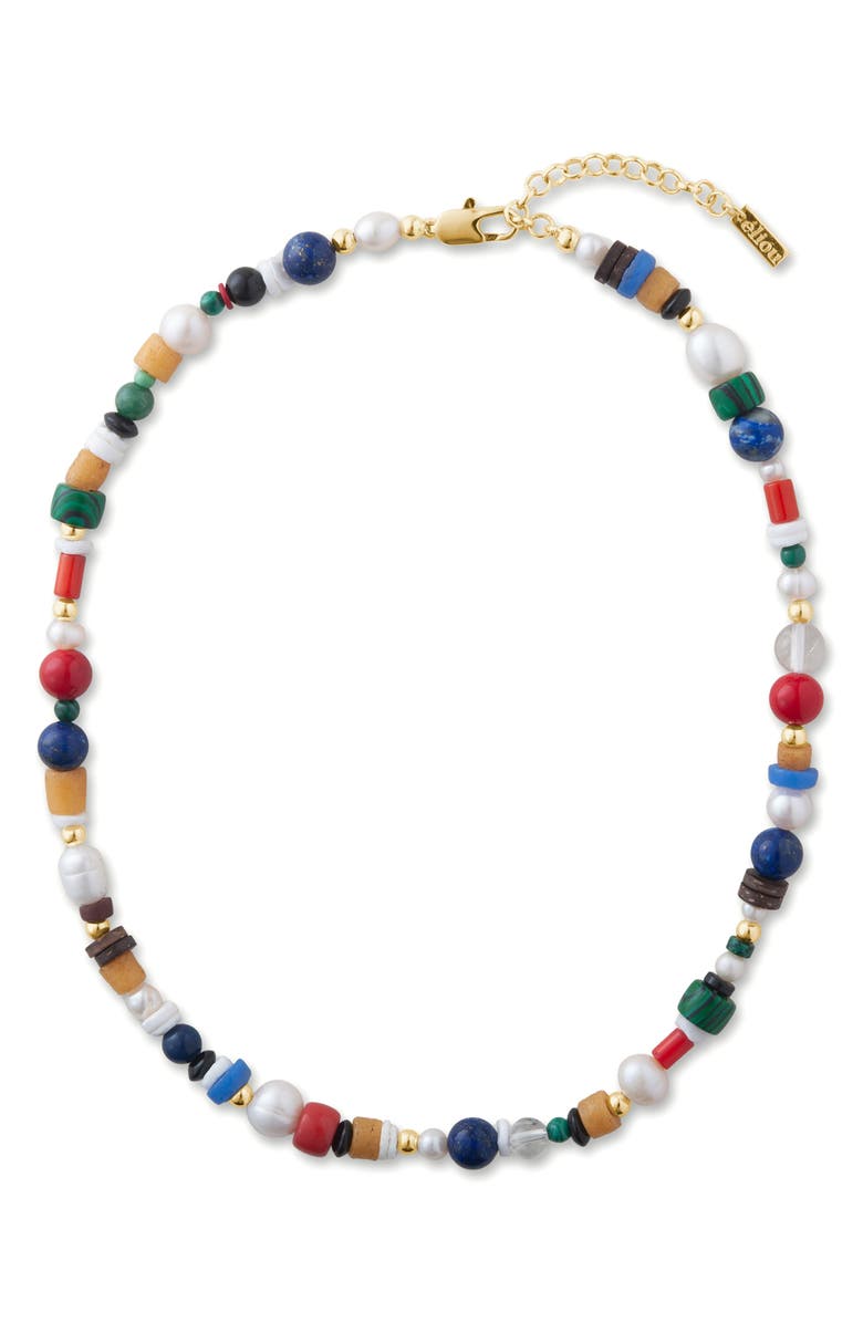 Éliou Bodie Necklace, Main, color, Multi Color Blue