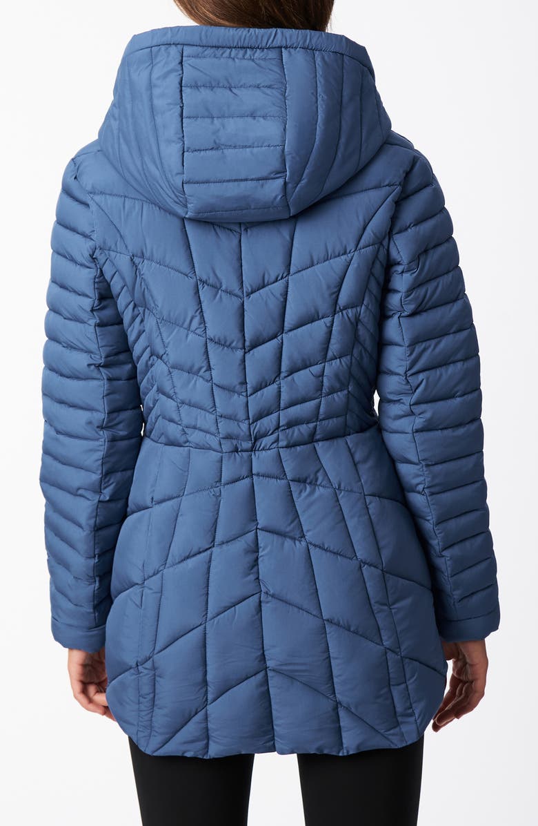 Bernardo Micro Touch Water Resistant Quilted Jacket, Alternate, color,