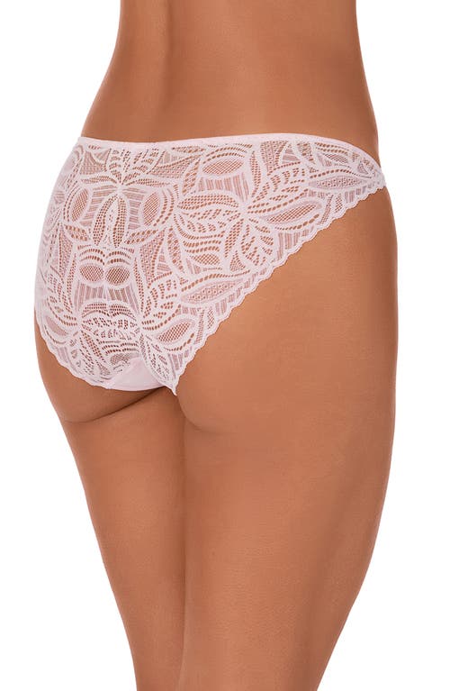 Dkny Deco Lace Bikini Cut Briefs In White