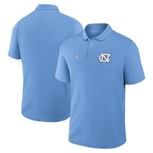 Jordan Brand Carolina Blue North Carolina Tar Heels Primetime Victory Primary Logo Performance Polo