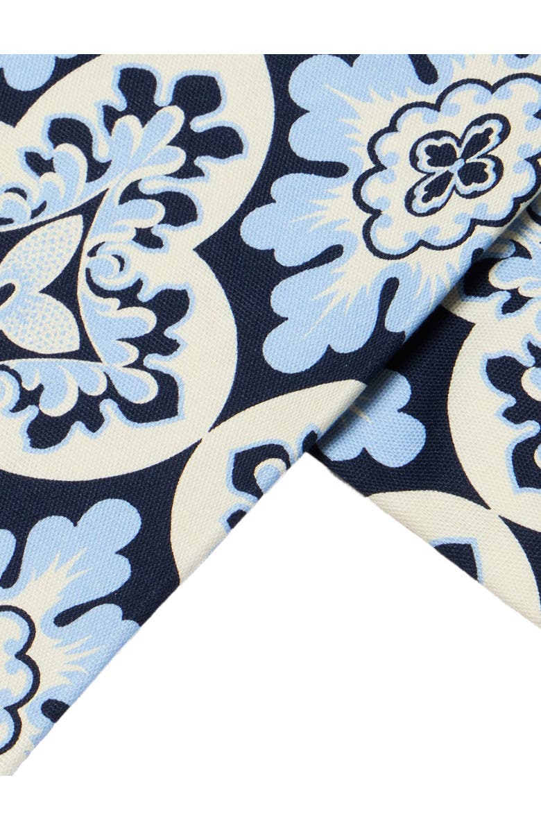 La DoubleJ Large Tablecloth (66.9"x137.8") Palazzo Blue, Alternate, color, Palazzo Blue