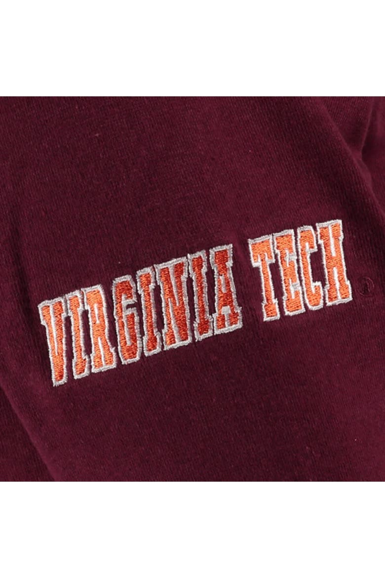 Youth Stadium Athletic Maroon Virginia Tech Hokies Big Logo Pullover Hoodie, Alternate, color, Maroon
