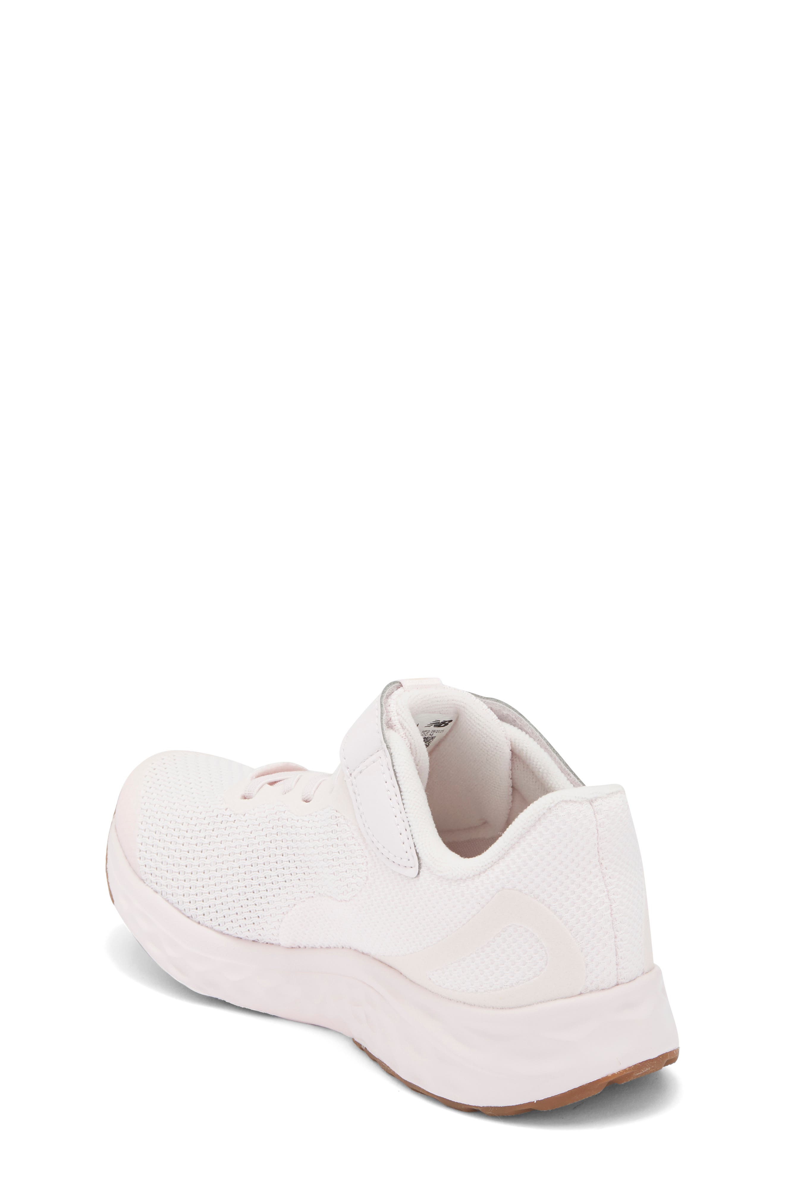 Kids' Fresh Foam Arishi V4 Bungee Sneaker, Alternate, color, PINK GRANITE/ MID CENTURY PINK