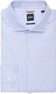 BOSS Hal Casual Fit Cotton Dress Shirt
