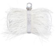 Nina Ostrich Feather Minaudiere