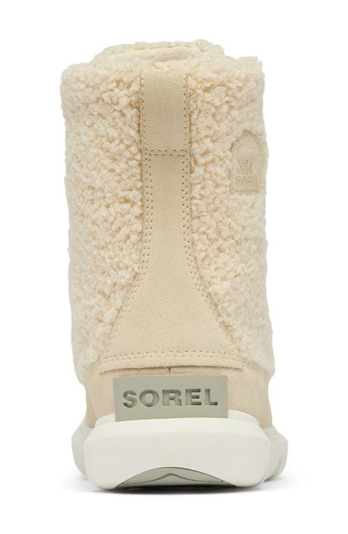 Sorel Explorer Next Joan Faux Shearling Waterproof Boot In Neutral