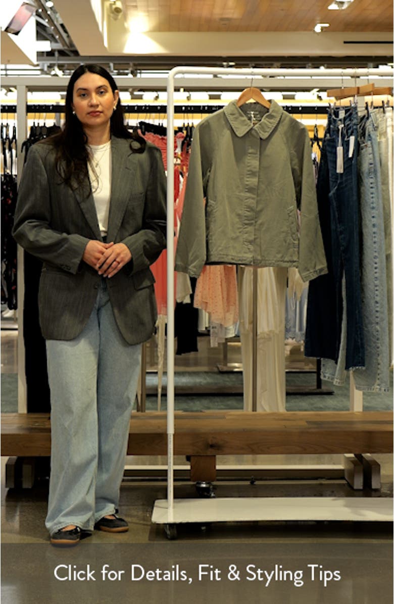 Olivia Crop Cotton Jacket, sales video thumbnail