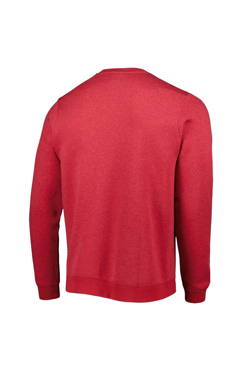 Nike Men's Nike Crimson Oklahoma Sooners Vault Stack Club Fleece Pullover Sweatshirt, Alternate, color, 