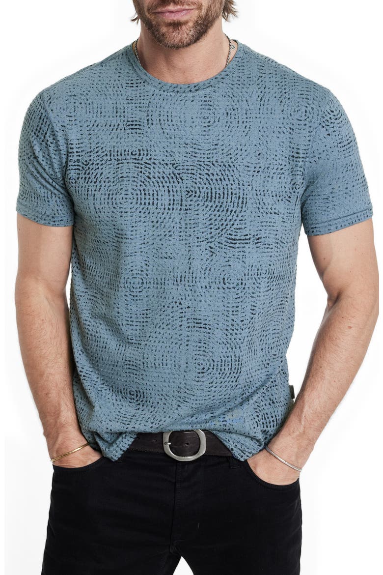 LUMEN TEXTURE CREW WITH RECORD, Main, color, STEEL BLUE