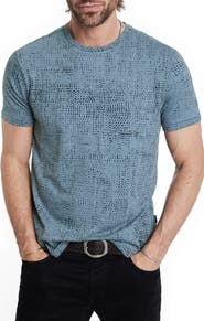 John Varvatos LUMEN TEXTURE CREW WITH RECORD