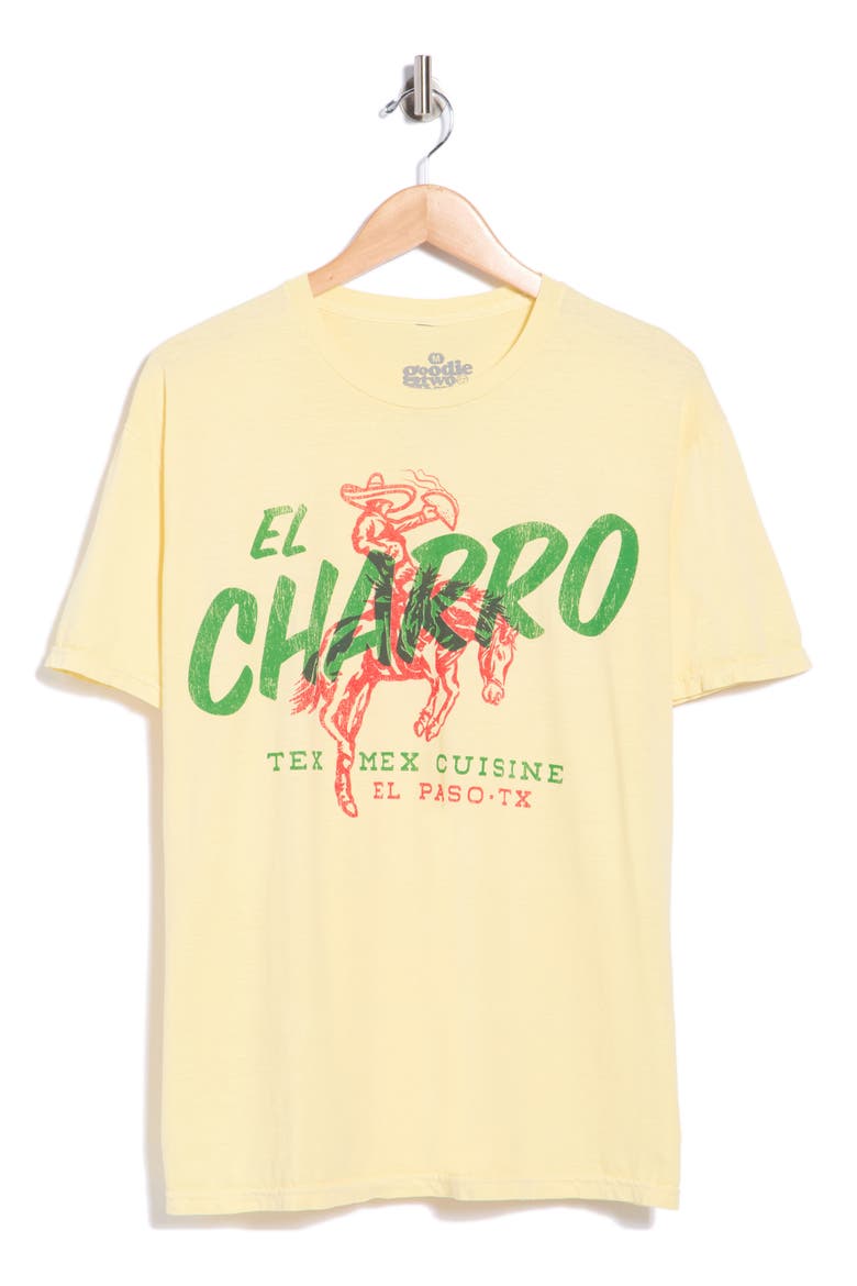 El Charro Cotton Graphic T-Shirt, Main, color, FRENCH VANILLA