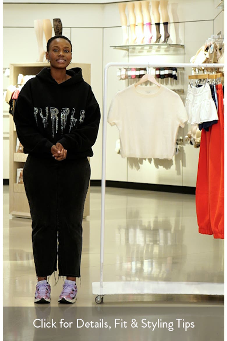 Eugeny Short Sleeve Cashmere Sweater video