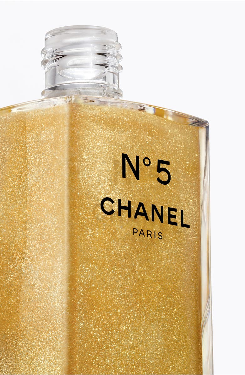 CHANEL Nº5 The Gold Body Oil, Alternate, color,