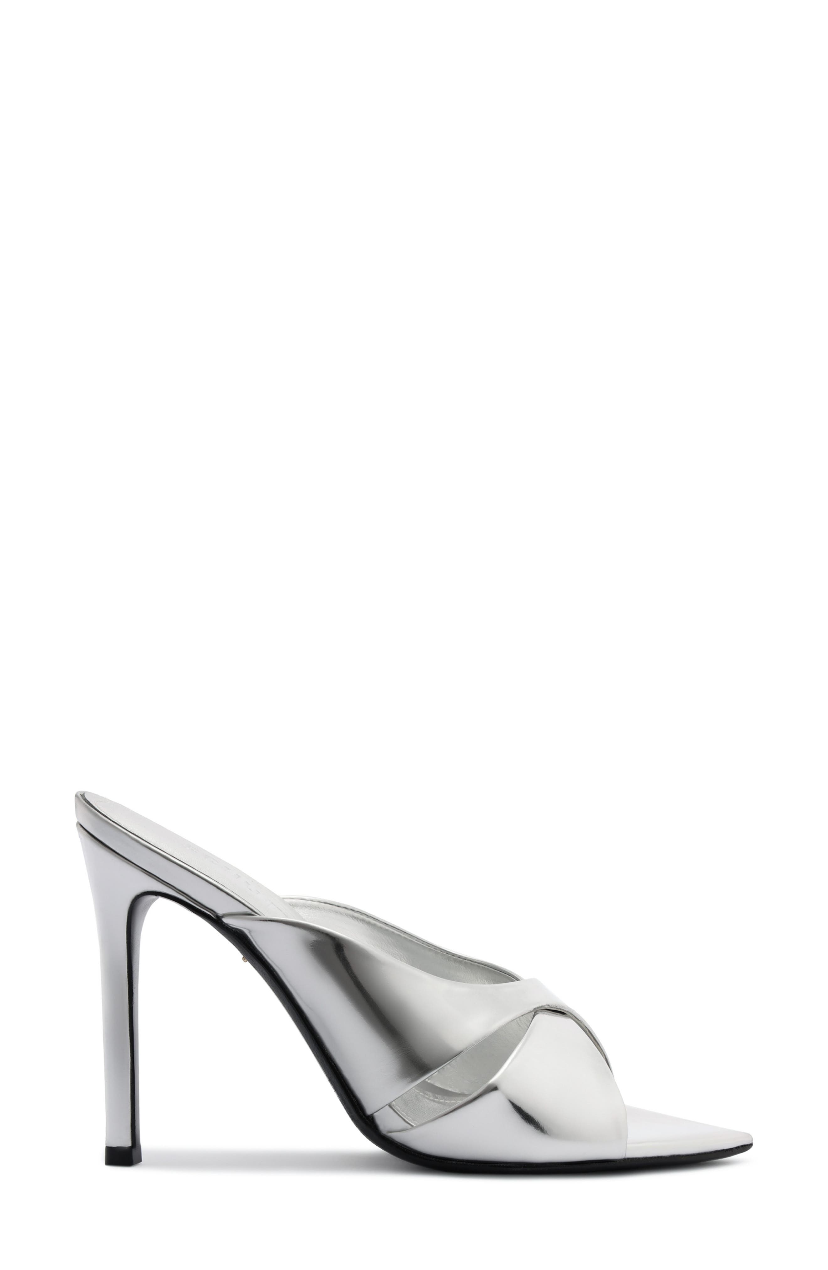 Schutz Maxine Mule, Alternate, color, Silver