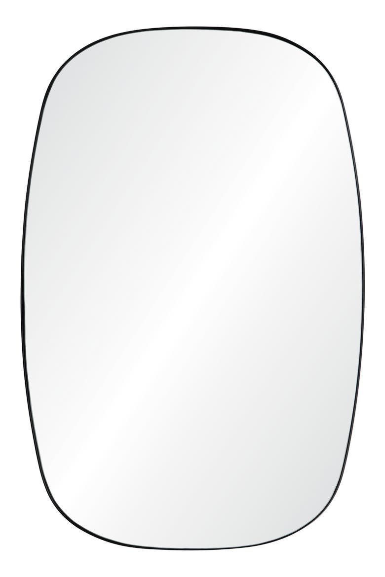 Bergen Mirror, Main, color, MATTE BLACK