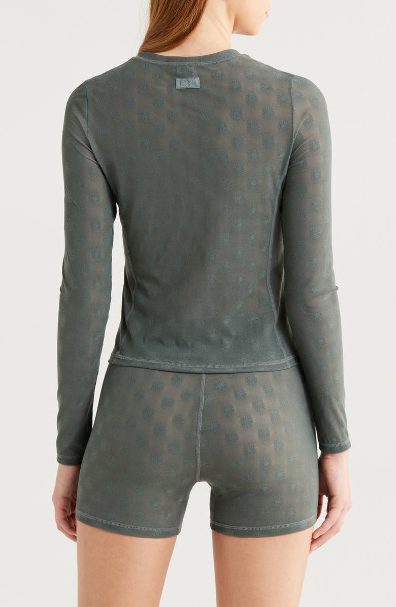 UGG<sup>®</sup> Taliah Mesh Long Sleeve Lounge T-Shirt, Alternate, color, 