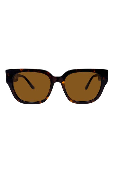 Mazey 54mm Studded Cat Eye Sunglasses