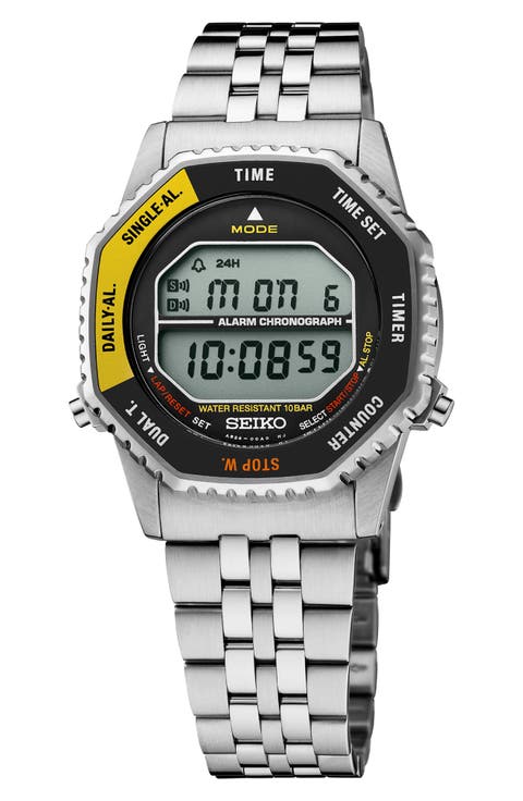Essentials RotoCall Digital Chronograph Bracelet Watch, 37mm