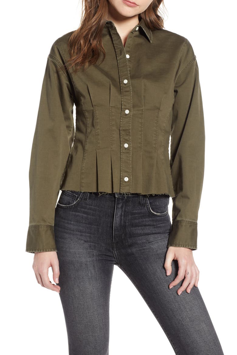 The Tella Shirt, Main, color, RURAL GREEN