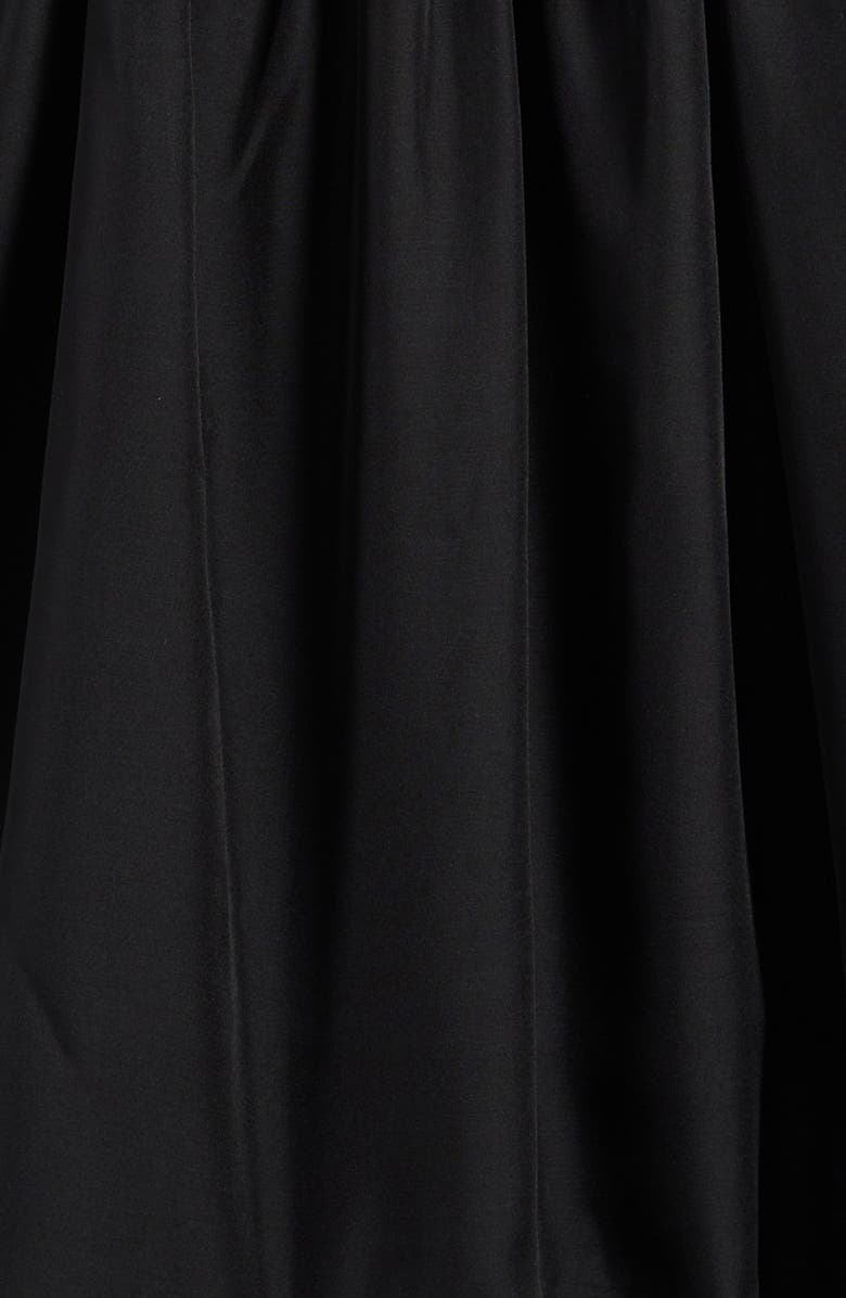 smALLSAINTS by ALLSAINTS Kids' Zenia Jersey & Chiffon Dress, Alternate, color, Black