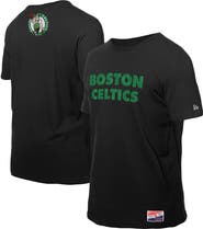 New Era Men's New Era Black Boston Celtics Premium Wordmark T-Shirt