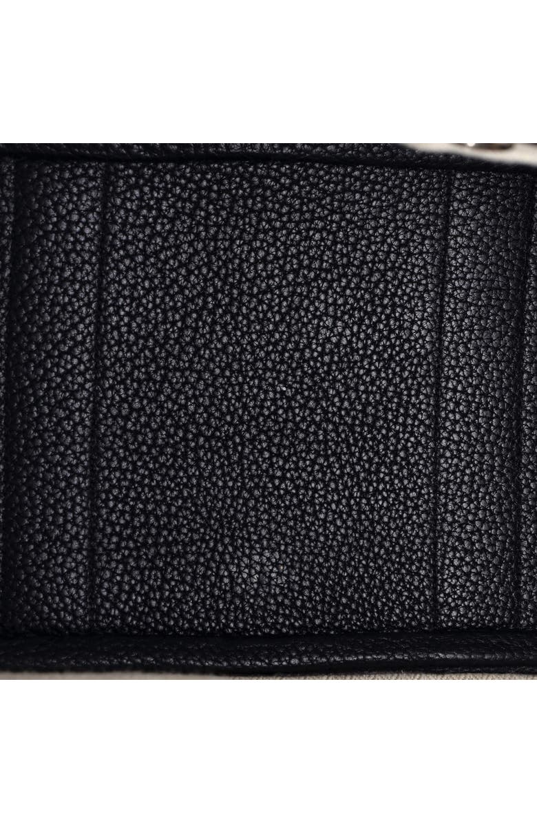 Pre-Owned Hermes Garden Party Tote Leather 30, Alternate, color, Noir