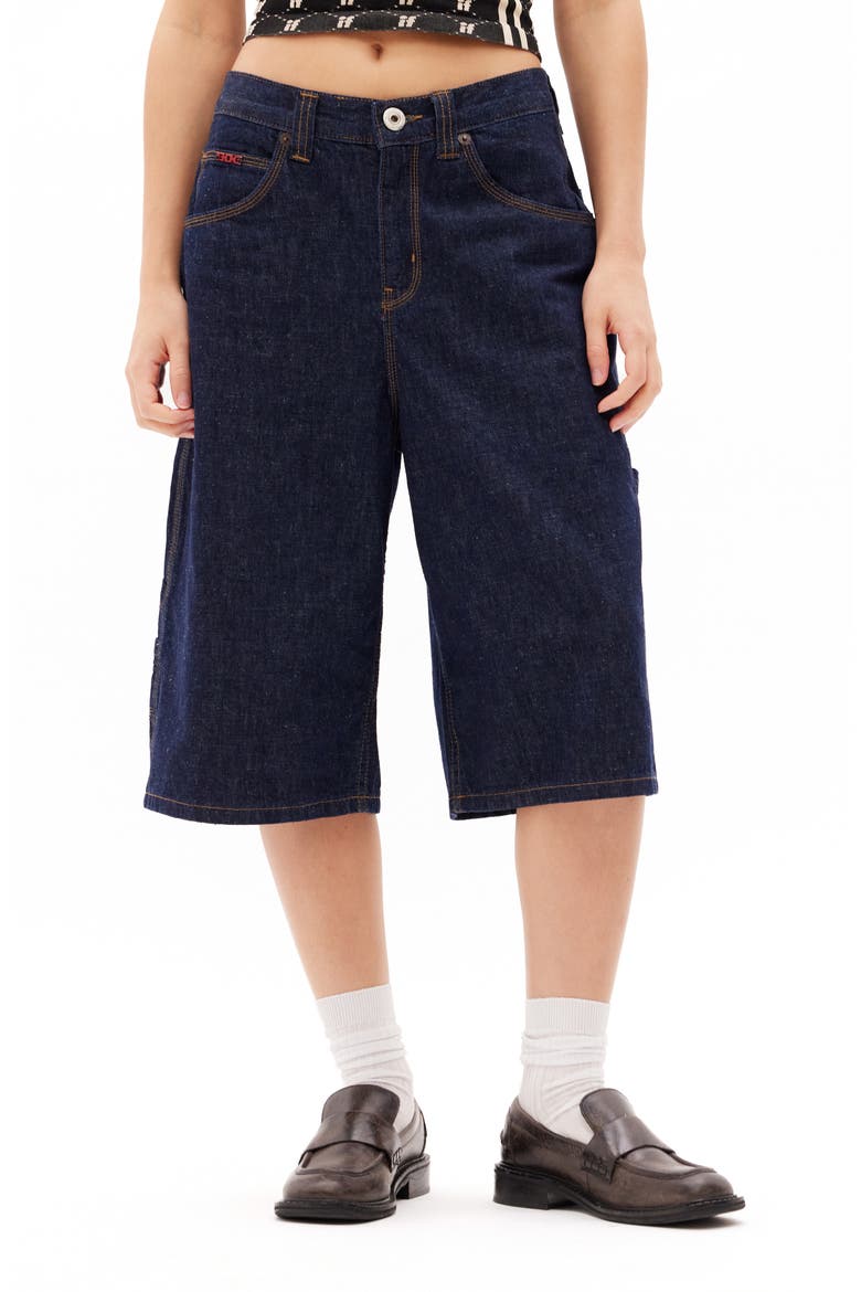 Astrid Rinse Denim Shorts, Main, color, RINSE DENIM