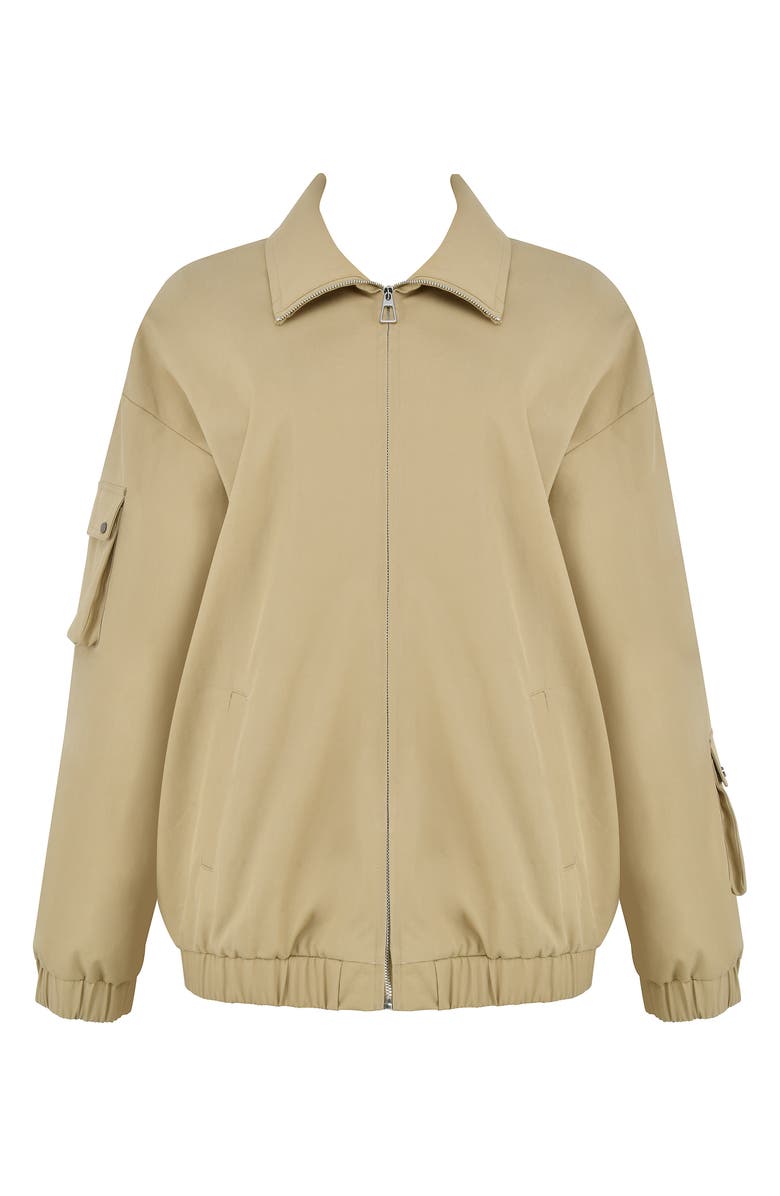 HOUSE OF CB Cami Oversize Track Jacket, Alternate, color,