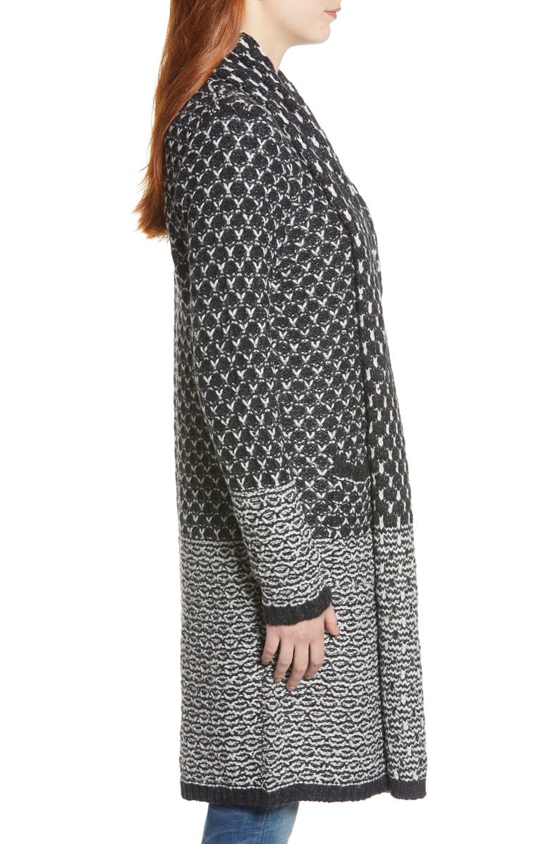 Press Patch Pocket Long Cardigan, Alternate, color, 