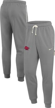 Nike Men's Nike Heather Gray Arkansas Razorbacks 2025 Sideline Performance Taper Pants