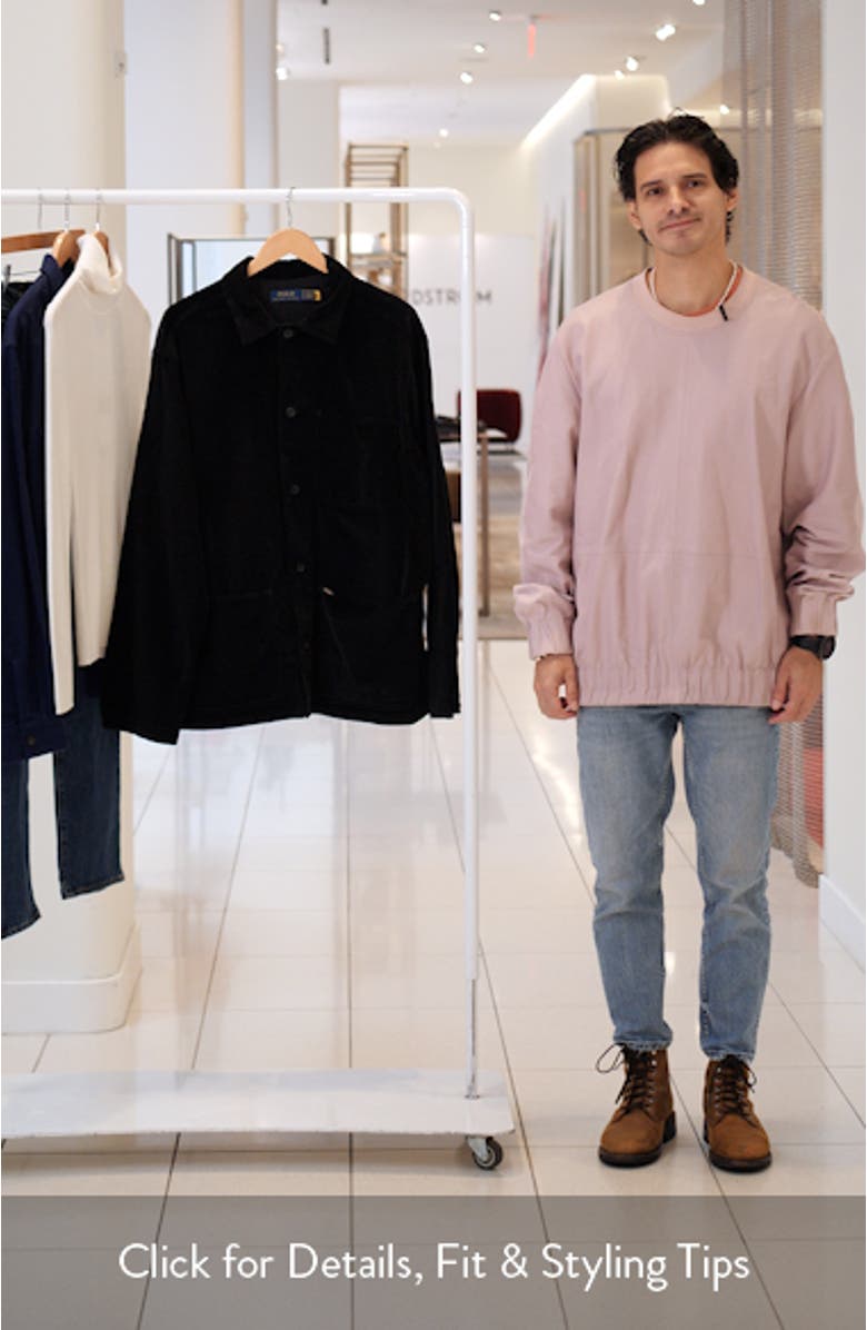 Corduroy Utility Overshirt, sales video thumbnail