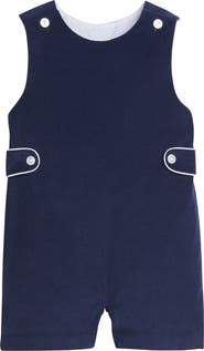 Little English Kids' Corduroy Button Tab John John