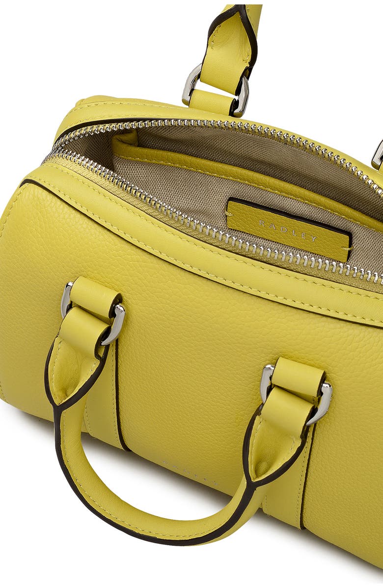 Radley Mini Noble Alley Zip Top Handle Bag, Alternate, color, Limoncello