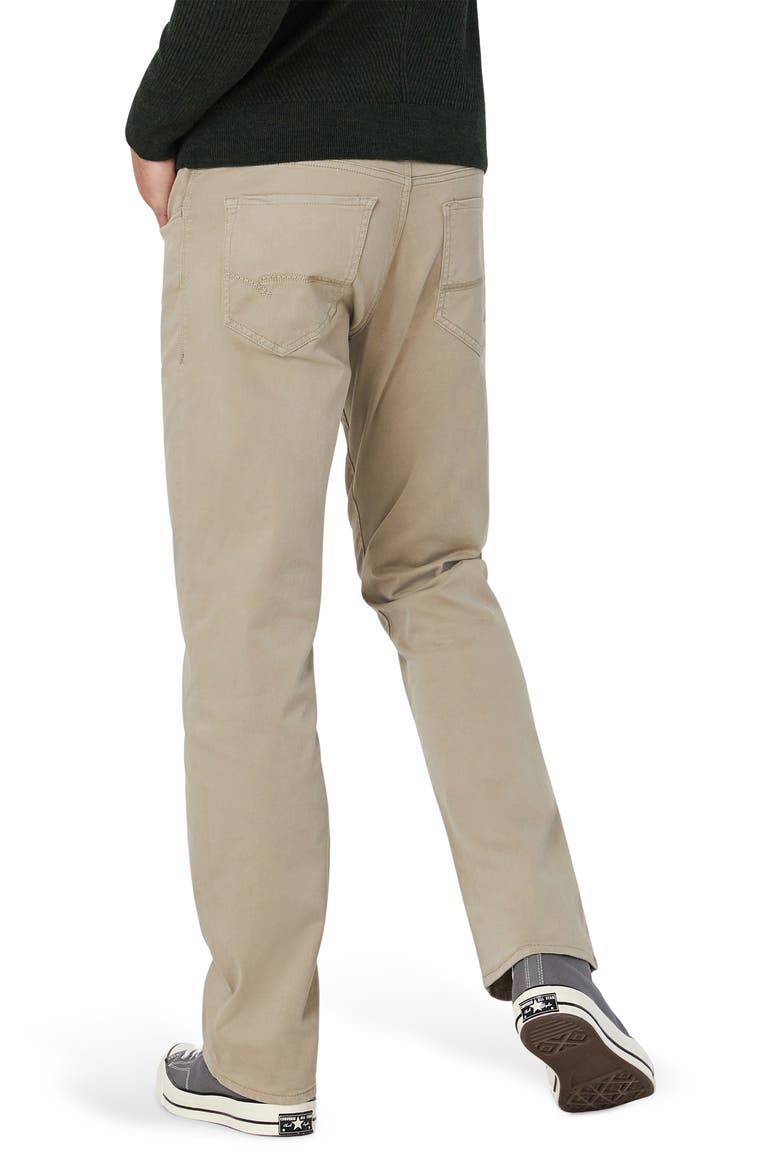Matt Relaxed Straight Leg Twill Pants, Alternate, color, BAMBOO TWILL