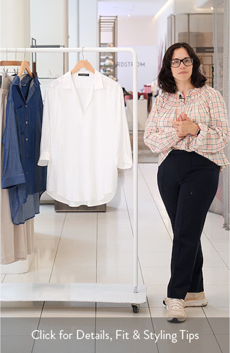 Long Sleeve Johnny Collar Shirt, sales video thumbnail